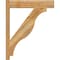 Ekena Millwork Funston Block Rough Sawn Outlooker, Western Red Cedar, 6"W x 26"D x 32"H OUT06X26X32FST05RWR - alternate 4
